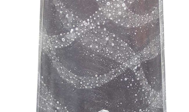 Sculpture en verre - Allons prier