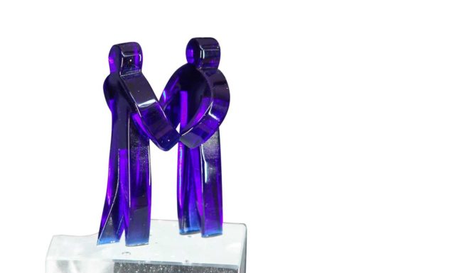 Sculpture verre - Ensemble