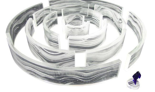 Sculpture verre - La vie