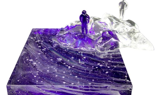 Sculpture en verre - L'ange