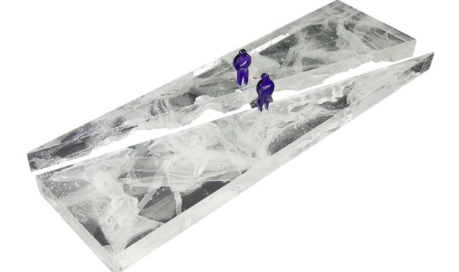 Sculpture en verre - Possible