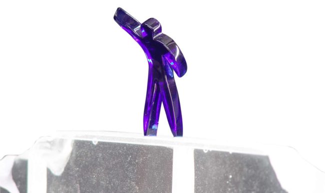 Sculpture verre - Viens