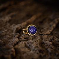 Sous les étoiles - Glass jewelry - Classic ring