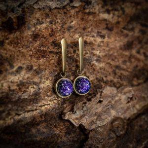 Sous les étoiles - Glass jewelry - Elegant earrings
