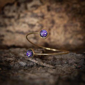 Sous les étoiles - Glass jewelry - Liane Bracelet